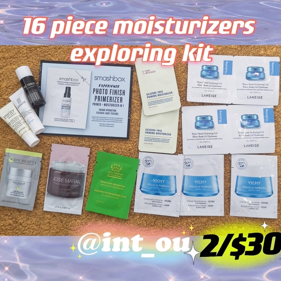 Moisturizer samples vichy philosophy laneige - Picture 1 of 7